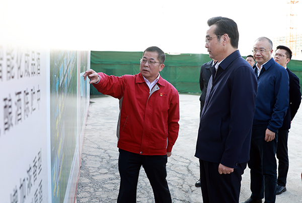 2022年10月24日，时任淮安市市长、现任淮安市委书记史志军调研我司发展情况及重点项目建设情况。